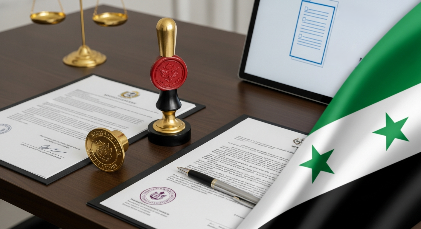 Syria Document Legalization: Process & Requirements