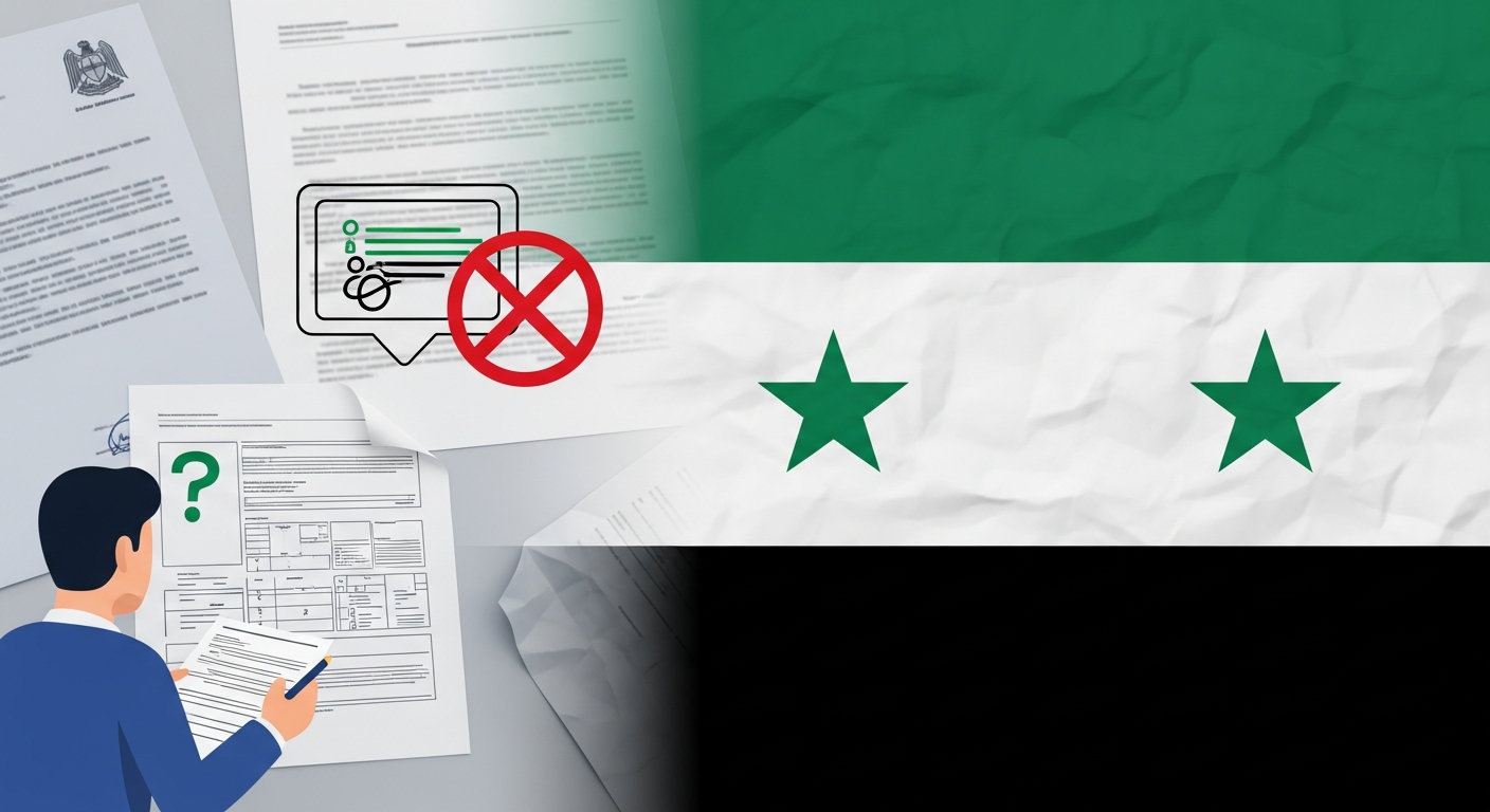 Avoid Syria Legalization Errors: Digital Signatures & Common Pitfalls